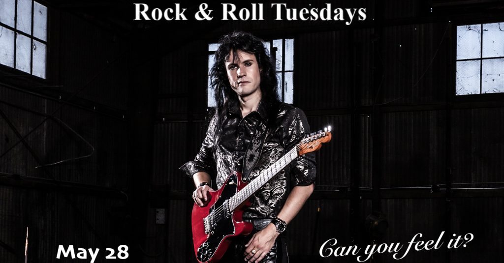 Rocky Kramerâ€™s Rock & Roll Tuesdays Presents â€œCan You Feel Itâ€ On Tuesday May 28th, 2024, 7 PM PT on Twitch