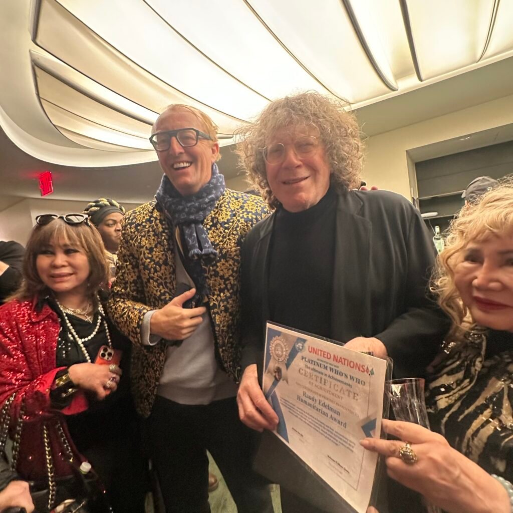 Randy Edelman Celebrated By United Nations Following Carnegie Hall Triumph